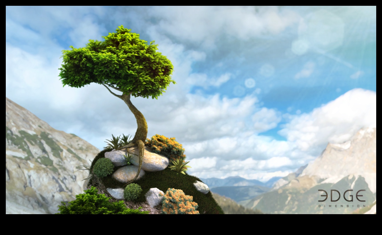 جبل زن: التأمل في المناظر الطبيعية على ارتفاعات عالية