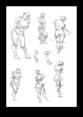 الخط والشكل: بناء أسس الرسم الشكلي