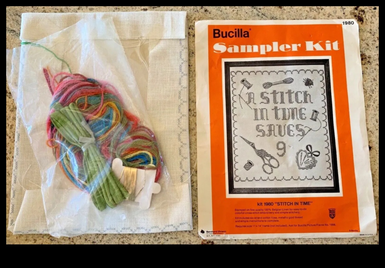 خياطة متقاطعة ماكرة: إكسسوارات DIY بإبرة وخيط