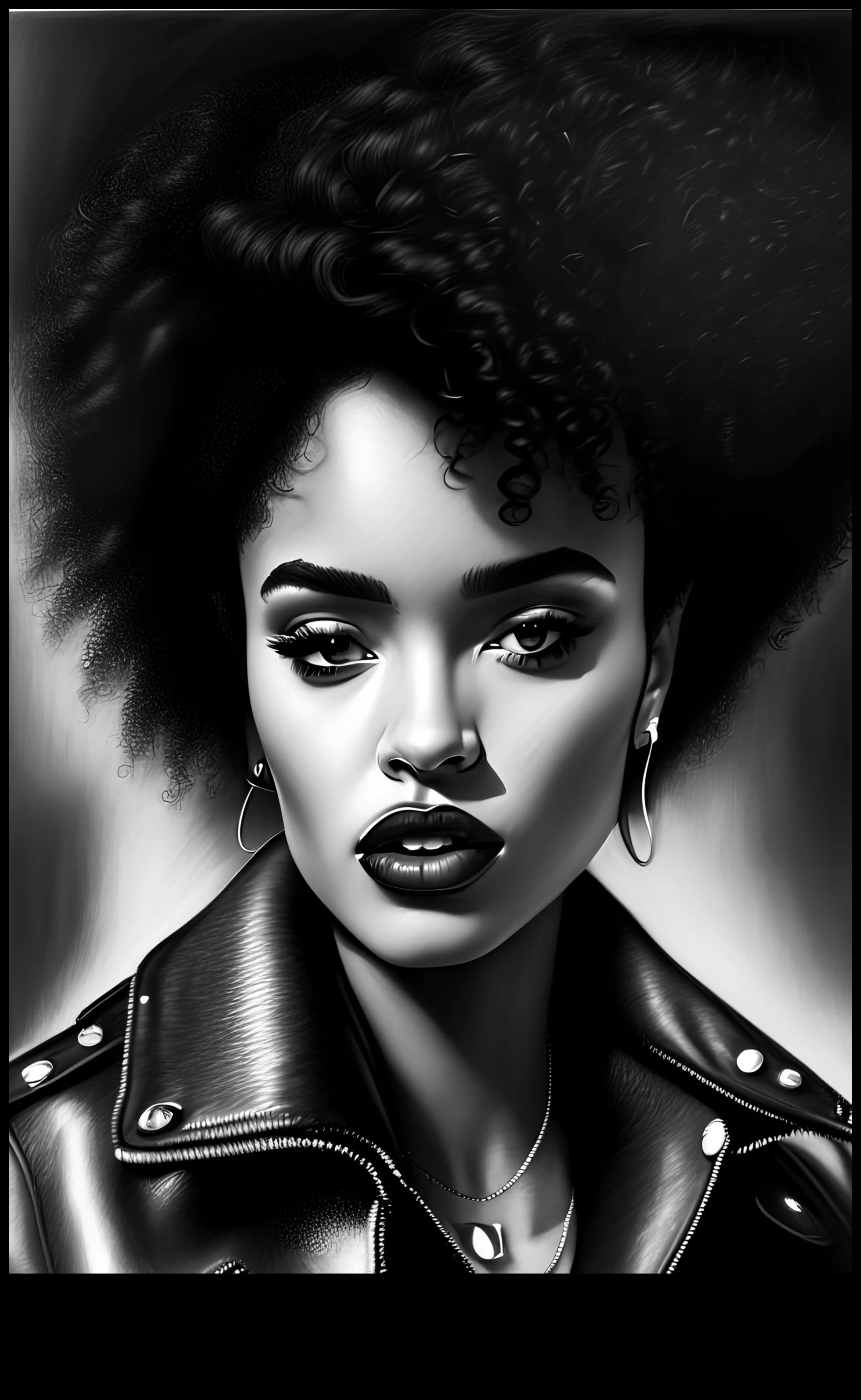 جريئة وجميلة: رسومات الفحم المذهلة ذات التأثير