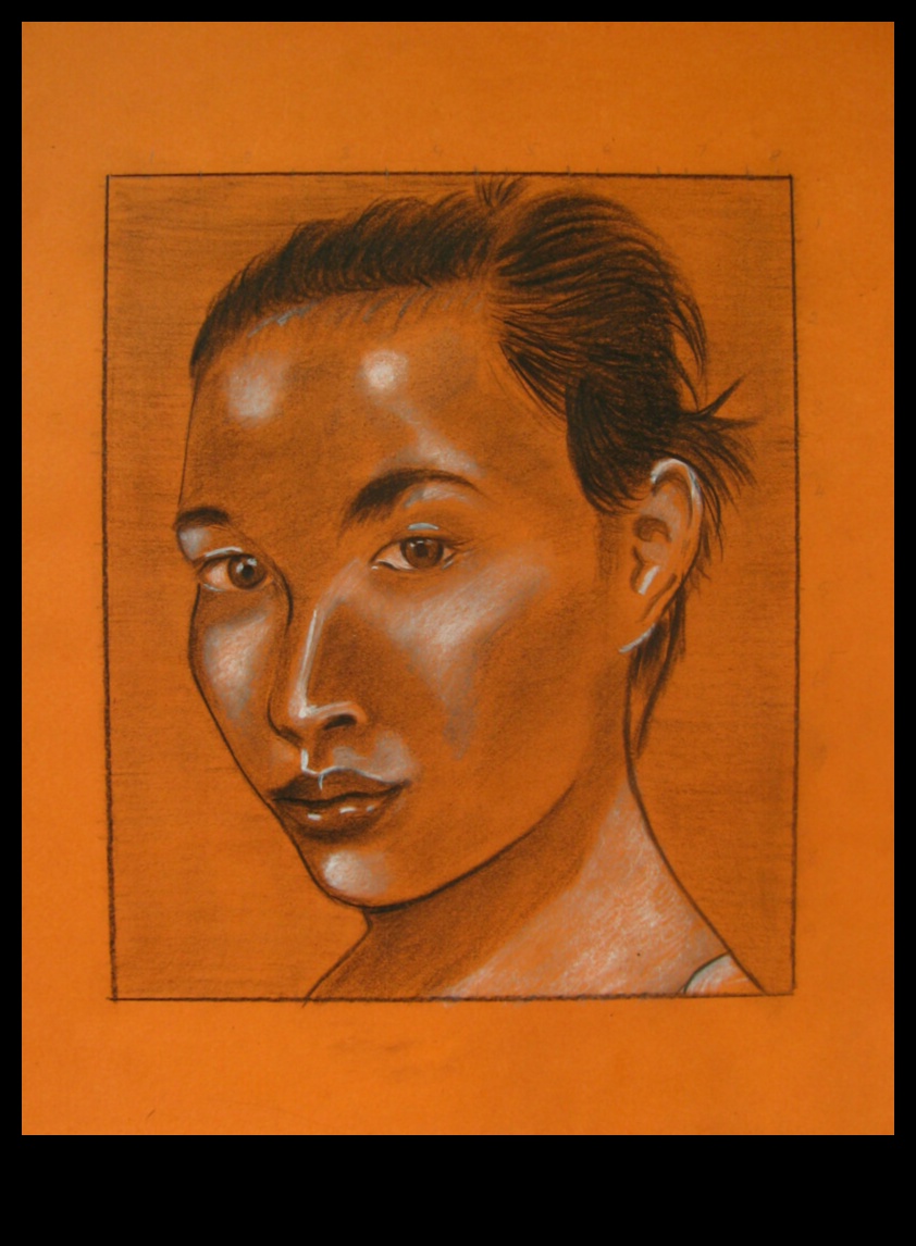 جريئة وجميلة: رسومات الفحم المذهلة ذات التأثير