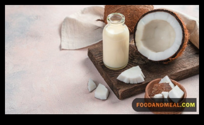 رشفات طازجة: دليل لصياغة مزيج مثالي من حليب جوز الهند