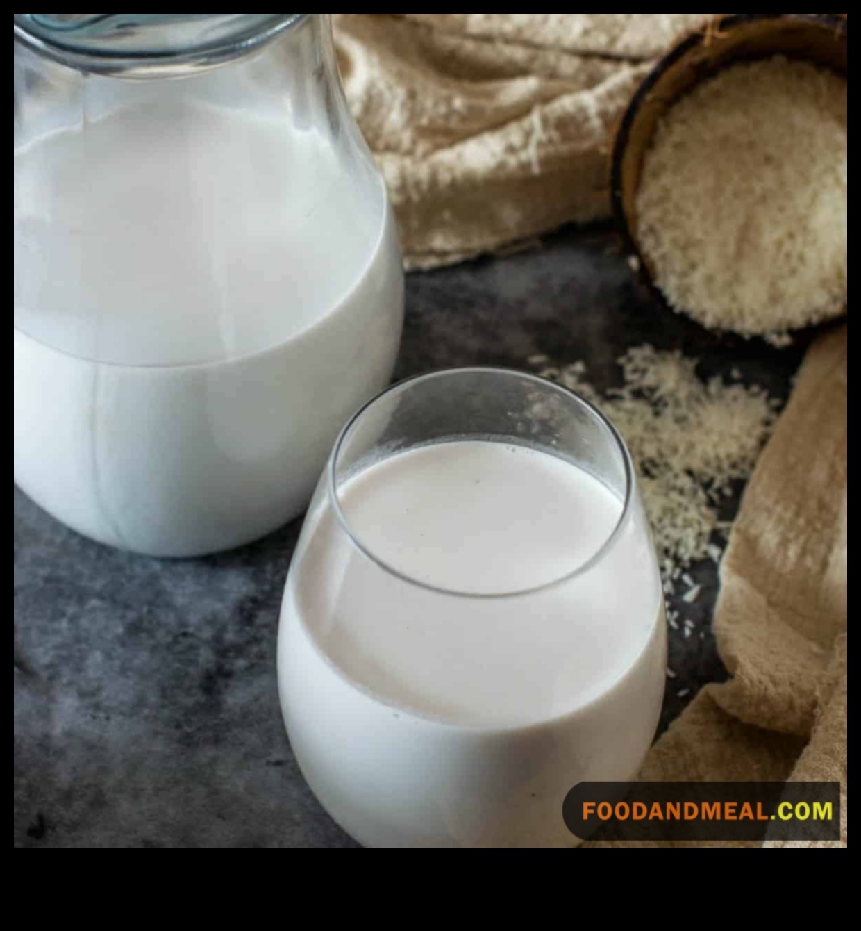 رشفات طازجة: دليل لصياغة مزيج مثالي من حليب جوز الهند