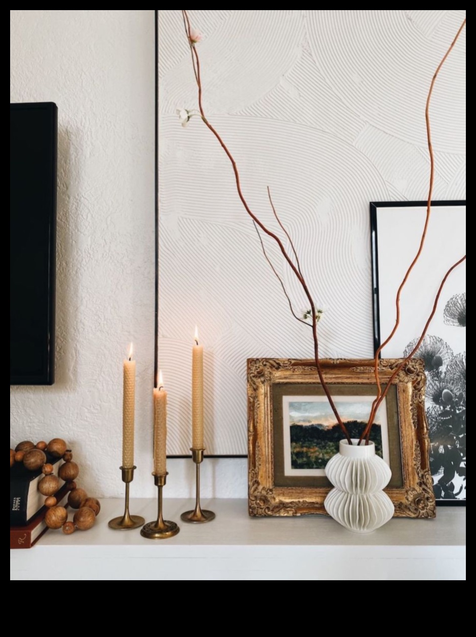 طرق مبتكرة لاستخدام الشموع في الديكور