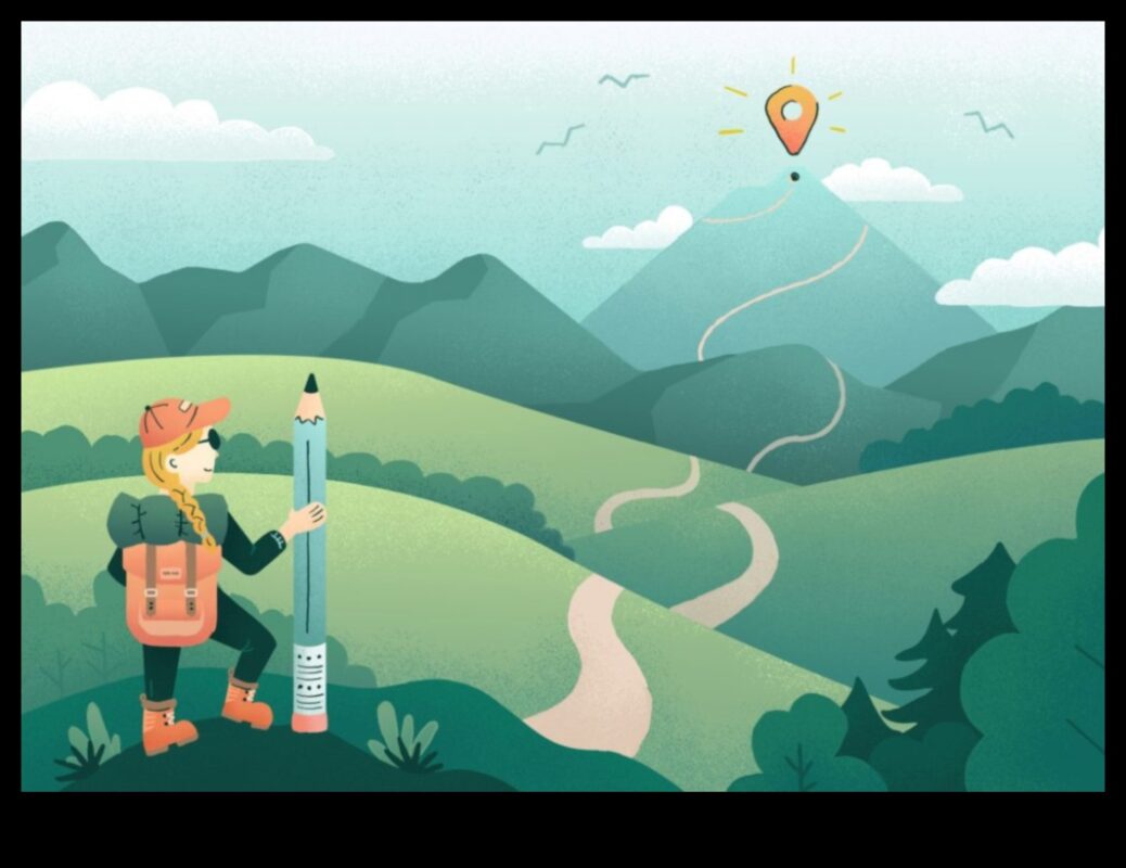 الرحلات الفنية: التنقل في المناظر الطبيعية للتوضيح