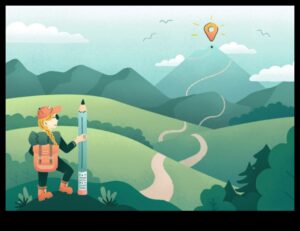 الرحلات الفنية: التنقل في المناظر الطبيعية للتوضيح