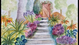 سيمفونية الألوان المائية: صياغة تركيبات متناغمة باستخدام أقلام الرصاص