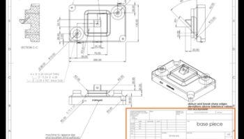 الهندسة الدقيقة: صياغة الرسومات الفنية بدقة