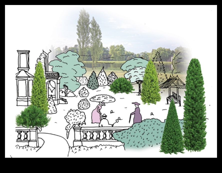 الحدائق التاريخية: حيث يلتقي الزمن بالجمال النباتي