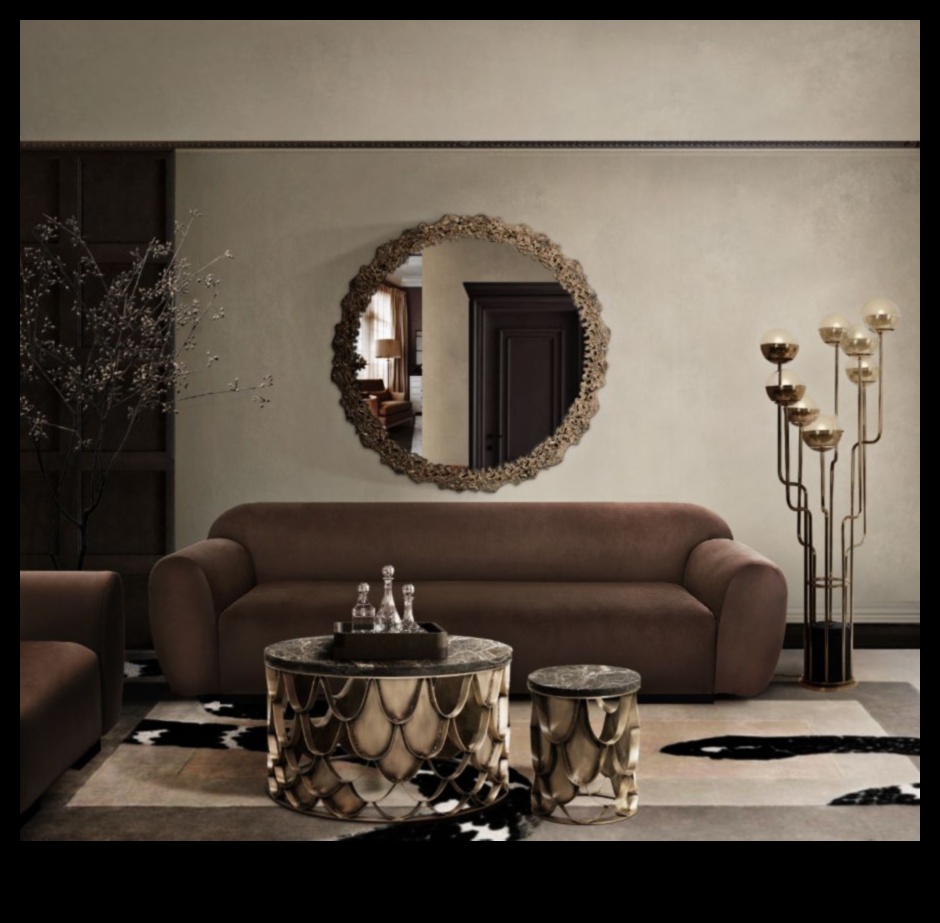 نغمات ترابية لديكور المنزل الطبيعي