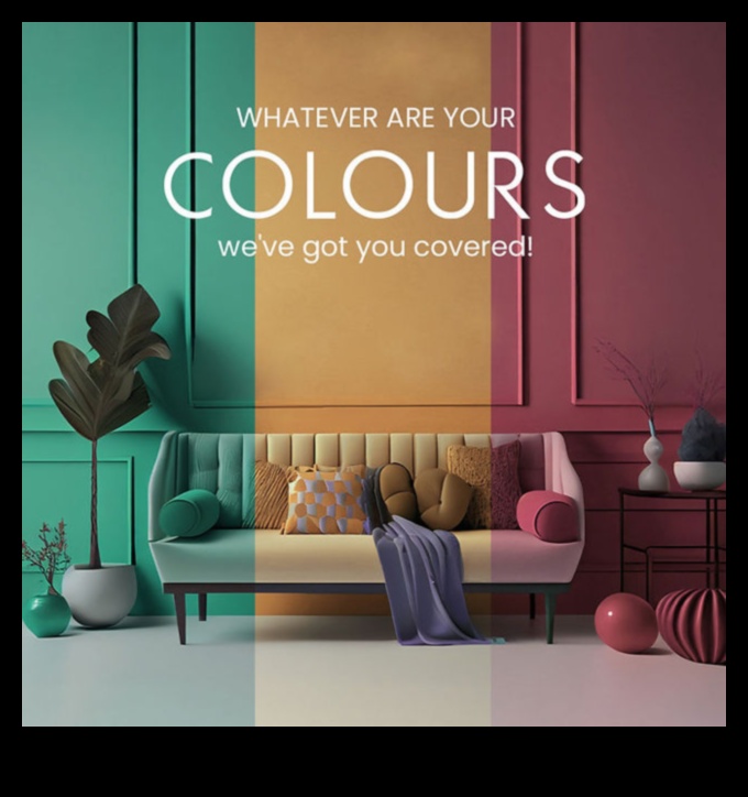 كيفية دمج الألوان في ديكور منزلك