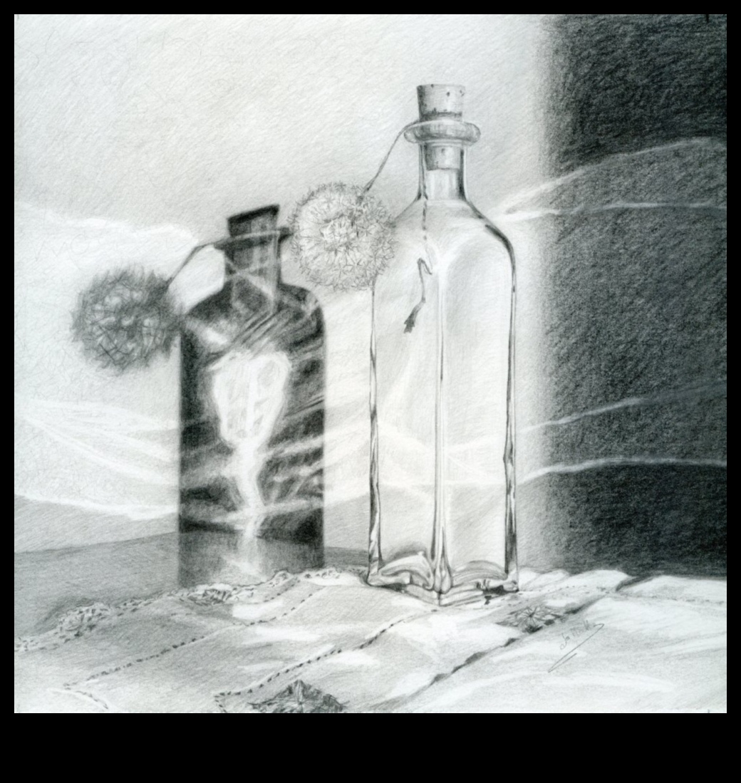 الصمت في الظلال: دراسات الحياة الساكنة في أحادية اللون