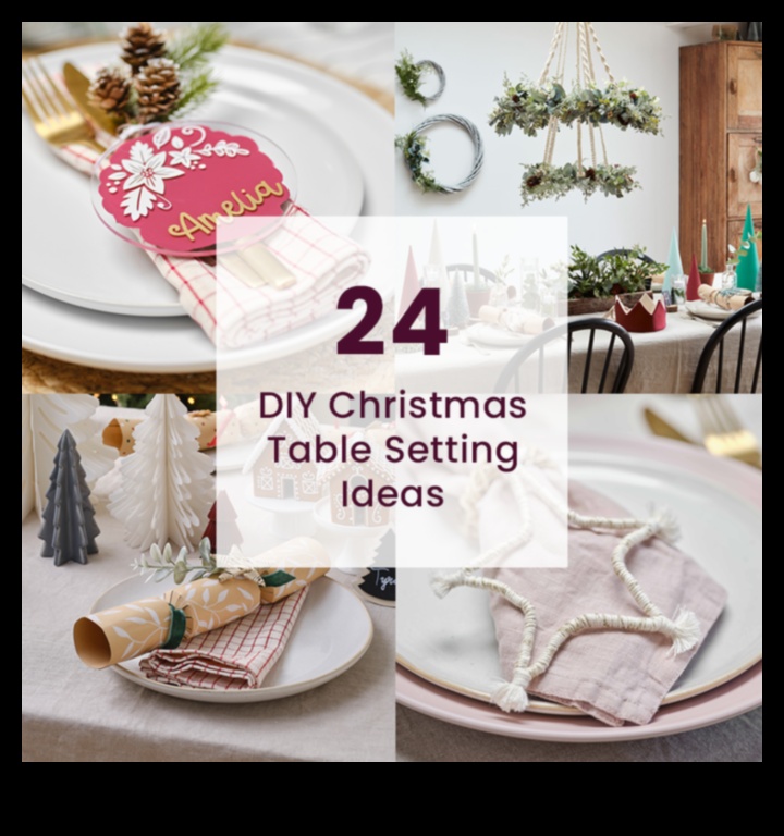 إعدادات طاولة Papercraft DIY: لهجات مصنوعة يدويًا للوجبات الخاصة