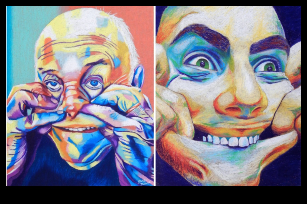 خطوط الباستيل التعبيرية: تصوير الحركة والطاقة