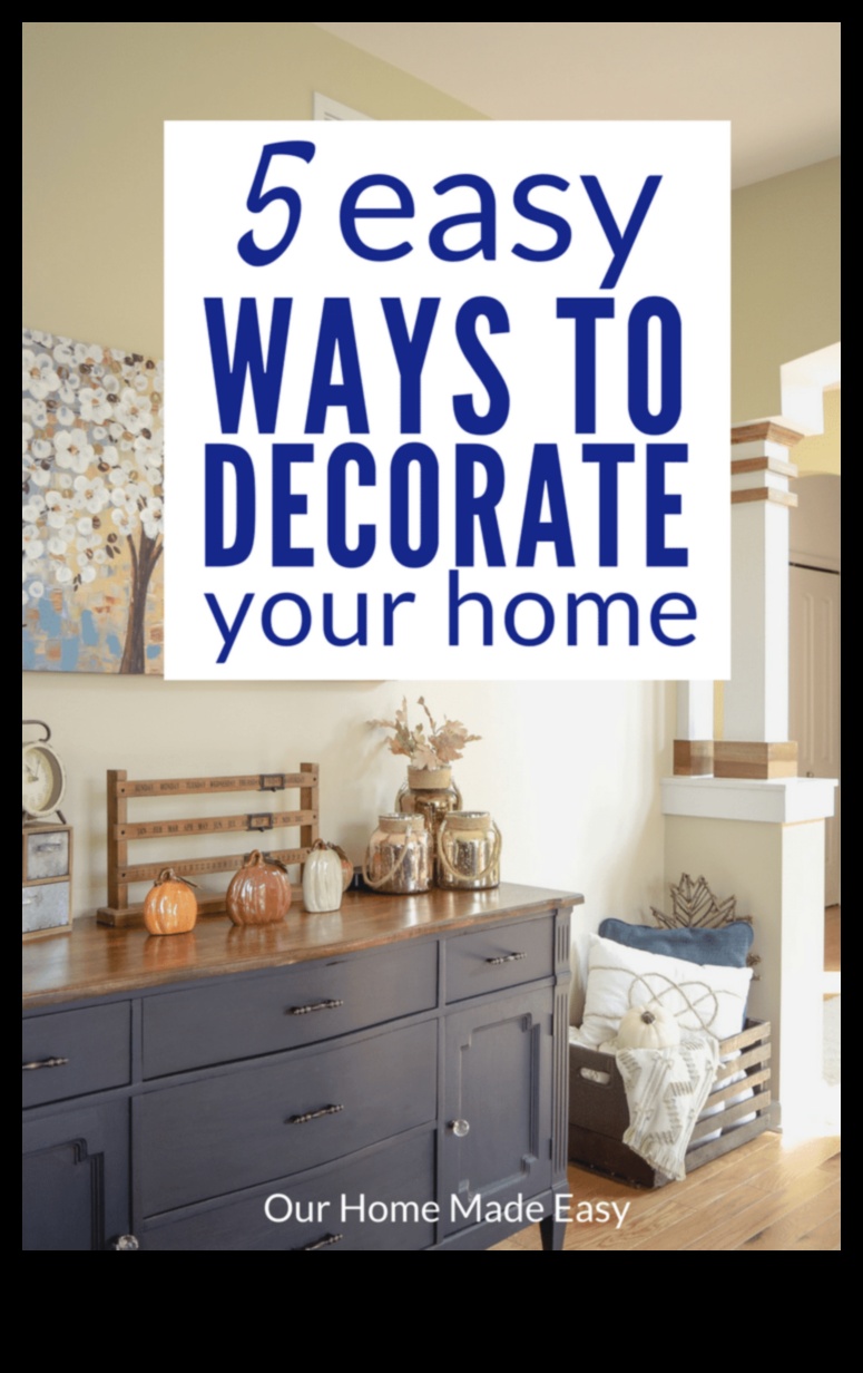 دليل خطوة بخطوة لتجميل منزلك