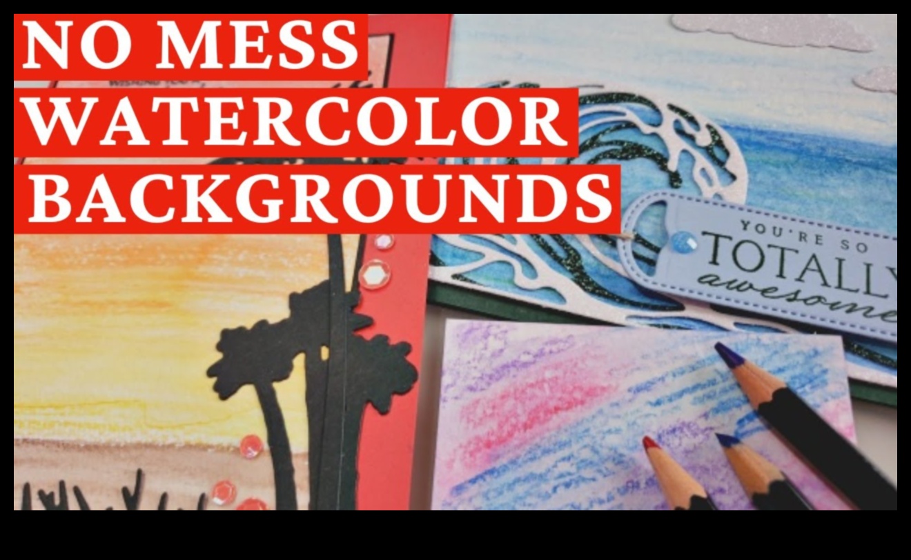 متعة الألوان المائية بدون فوضى: أعمال إبداعية للأطفال باستخدام المياه الملونة