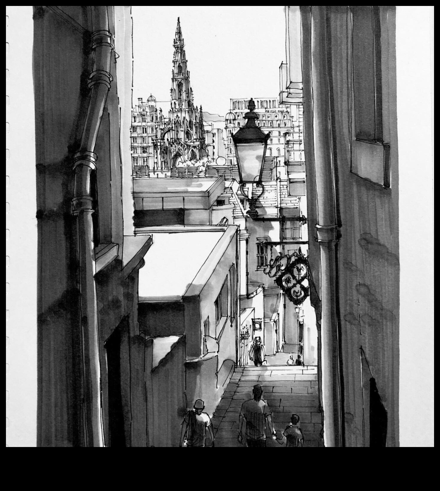 رسم العمق بالقلم الرصاص: تقنيات الواقعية ثلاثية الأبعاد