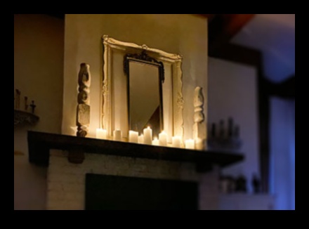 طرق مبتكرة لاستخدام الشموع في الديكور