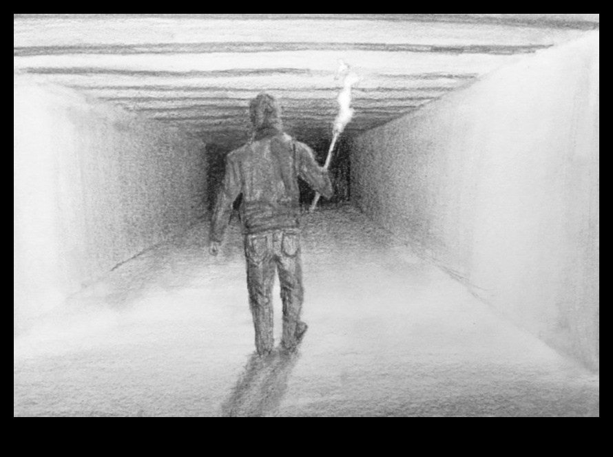 رسم العمق بالقلم الرصاص: تقنيات الواقعية ثلاثية الأبعاد