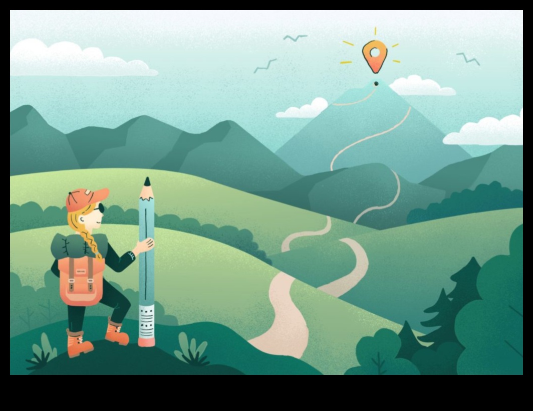 الرحلات الفنية: التنقل في المناظر الطبيعية للتوضيح